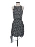Ella Moss 100% Rayon Paisley Black Gray Cocktail Dress Size S - photo 1