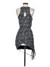 Ella Moss 100% Rayon Paisley Black Gray Cocktail Dress Size S - photo 2