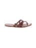 Universal Thread 100% Leather Burgundy Sandals Size 9 1/2 - photo 1