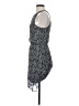 Ella Moss 100% Rayon Paisley Black Gray Cocktail Dress Size S - photo 5