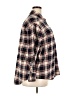 Old Navy 100% Cotton Plaid Brown Long Sleeve Button-Down Shirt Size XXL - photo 4