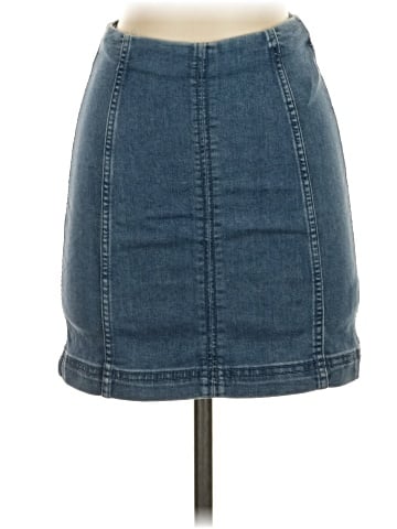 Free People Denim Skirt (view 1)