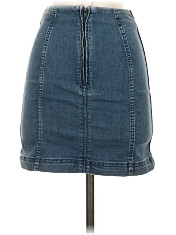 Free People Denim Skirt (view 2)