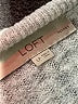 Ann Taylor LOFT Metallic Silver Pullover Sweater Size Lg Petite - photo 8