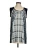 CAbi 100% Polyester Blue Sleeveless Blouse Size S - photo 1