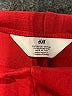 H&M Solid Red Casual Pants Size 7 - photo 3