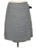 Ann Taylor Houndstooth Gray Casual Skirt Size 0 - photo 1