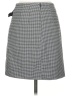Ann Taylor Houndstooth Gray Casual Skirt Size 0 - photo 2