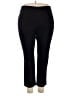 JM Collection Solid Black Active Pants Size 20 - photo 1