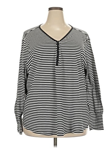 Caslon Long Sleeve Henley (view 1)