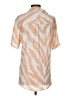 Cotton On Stripes Orange Short Sleeve Blouse Size S - photo 2