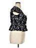 Blue Rain Black Short Sleeve Top Size XL - photo 4