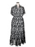 Max Studio Paisley Black Casual Dress Size 2X - photo 1