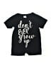 Rabbit Skins Black Short Sleeve Onesie 18-24 MO / 24 MO - photo 1