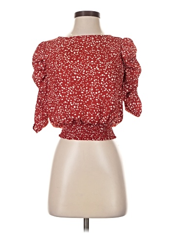 Paper Crane 3/4 Sleeve Blouse (view 1)