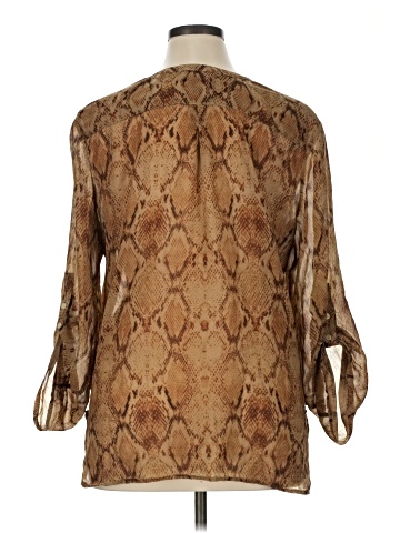Apt. 9 3/4 Sleeve Blouse (view 2)