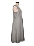 ASOS Solid Gray Casual Dress Size 10 - photo 4