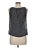 Marina Luna 100% Polyester Gray Sleeveless Blouse Size M - photo 2