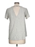 LoveRiche Silver Short Sleeve Top Size L - photo 2