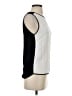 Sandro 100% Viscose Silver Sleeveless Top Size Sm (1) - photo 4