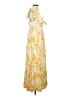 Express Tropical Yellow Casual Dress Size S - photo 4