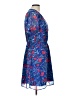 Daniel Rainn 100% Polyester Print Blue Casual Dress Size L - photo 4
