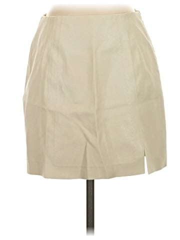 Alya Faux Leather Skirt (view 1)
