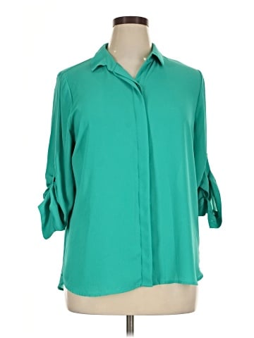 Apt. 9 3/4 Sleeve Blouse (view 1)