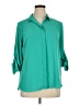 Apt. 9 Teal 3/4 Sleeve Blouse Size XL - photo 1