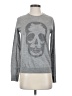 Zadig & Voltaire Graphic Gray Pullover Sweater Size Sm (1) - photo 1