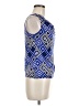 Calvin Klein Blue Sleeveless Blouse Size M (petite) - photo 4
