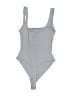Naked Wardrobe Gray Bodysuit Size M - photo 2