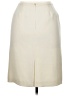 Le Suit 100% Acetate Solid Ivory Formal Skirt Size 14 (petite) - photo 2