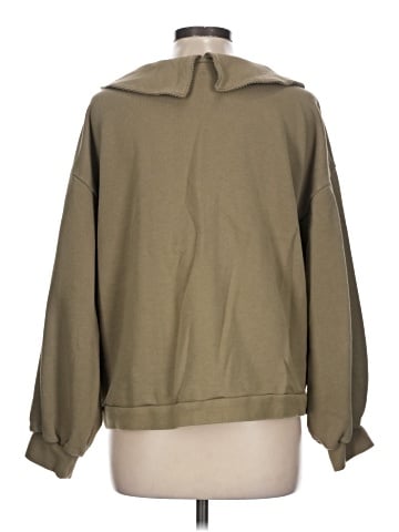 Madewell (Re)sourced Cotton Collared Sweatshirt (view 2)