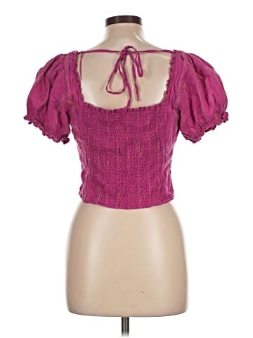 Free People Short Sleeve Blouse (view 2)