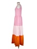 Lands' End Color Block Pink Casual Dress Size XS - photo 5