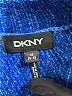 DKNY 100% Polyester Solid Blue Turtleneck Sweater Size 5 - 6 - photo 3
