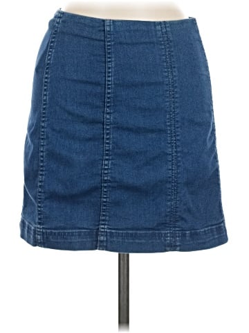 Free People Denim Skirt (view 1)