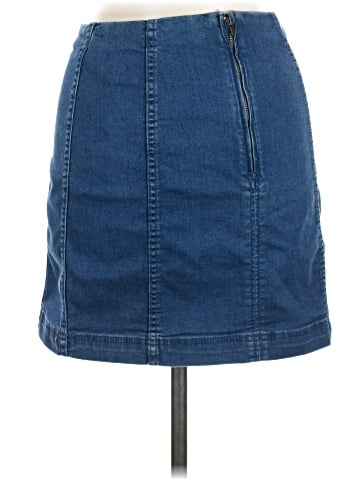 Free People Denim Skirt (view 2)