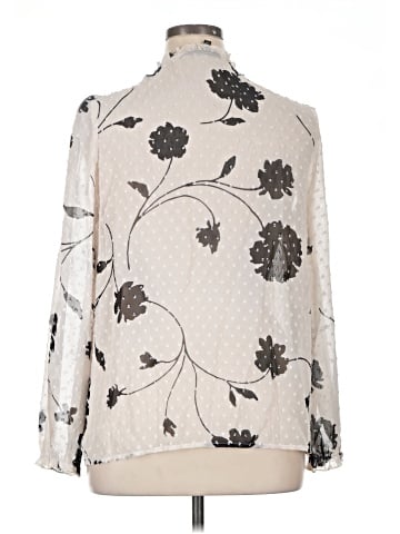 B Collection by Bobeau Long Sleeve Blouse (view 2)
