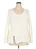 INC International Concepts Ivory Pullover Sweater Size 2X - photo 1