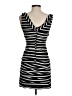 Express Stripes Black Casual Dress Size 0 - photo 2