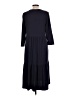 NLT Solid Black Casual Dress Size L - photo 2