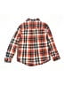 Gymboree Plaid Orange Long Sleeve Button-Down Shirt Size 7 - 8 - photo 2