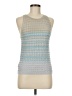 Ann Taylor Silver Sweater Vest Size M - photo 1