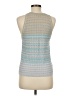 Ann Taylor Silver Sweater Vest Size M - photo 2