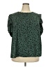 Emery Rose Green Short Sleeve Blouse Size 4XL - photo 1