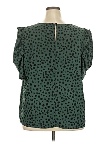 Emery Rose Short Sleeve Blouse (view 2)