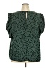 Emery Rose Green Short Sleeve Blouse Size 4XL - photo 2