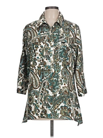 Westbound 3/4 Sleeve Button-Down Shirt (view 1)